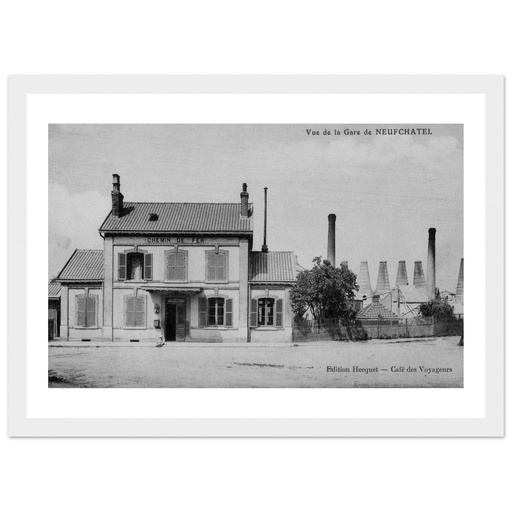 Neufchâtel-en-Bray - Vue de la gare