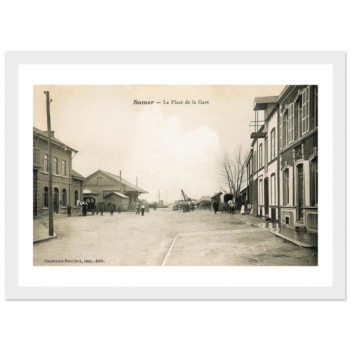 Samer - La place de la Gare