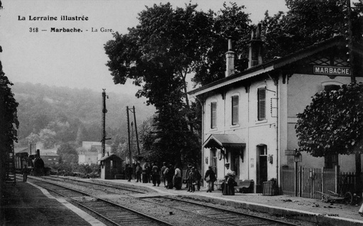 Marbache - la Gare