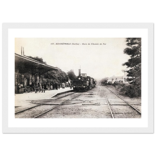 Bonnetable (Sarthe) - Gare du chemin de fer