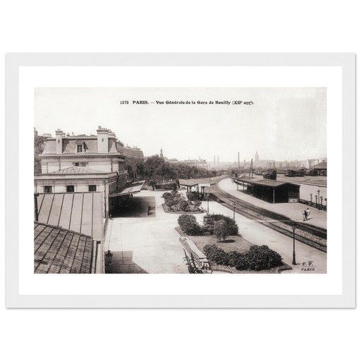 Vue generale de la Gare de Reuilly (12e)