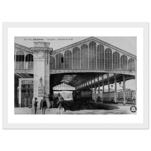 Chartres - La Gare - Entree du Hall