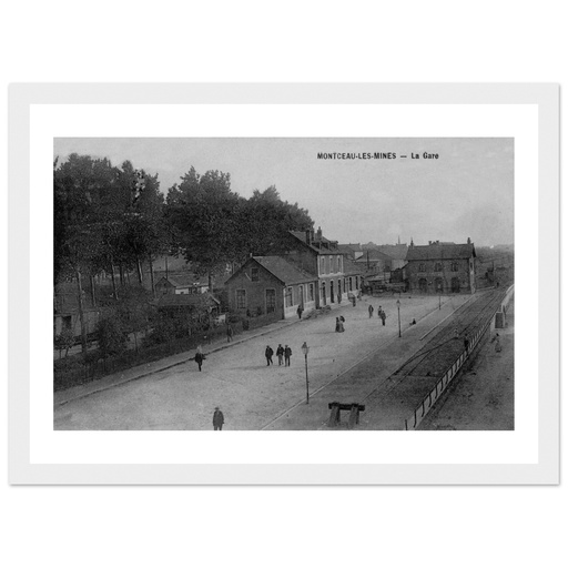 Montceau-les-Mines - la gare