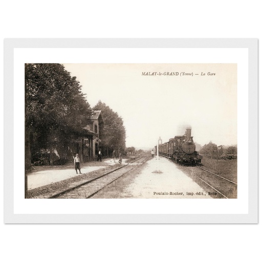 Malay-le-Grand - La gare