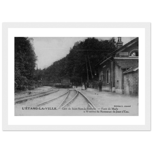 Étang-la-Ville - La gare de Saint-Nom-la-Bretèche