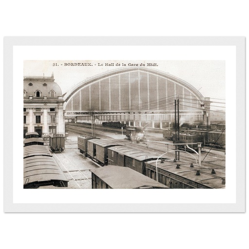 Bordeaux - le hall de la Gare du Midi