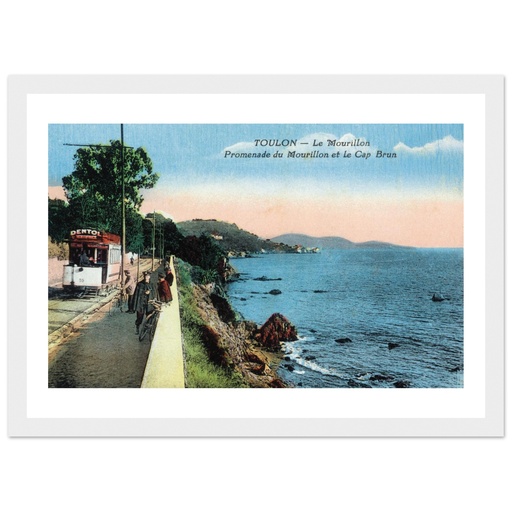 Toulon - le Mourillon - Promenade du Mourillon et me Cap Brun
