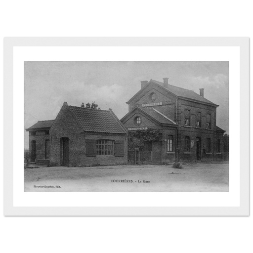 COURRIERES - La Gare