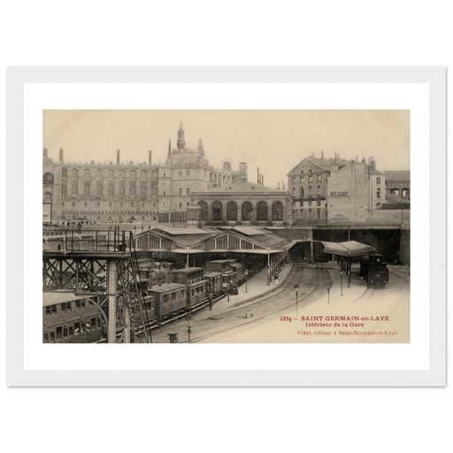 Saint-Germain-en-Laye - Le chateau (Gare de Saint-Germain-en-Laye)