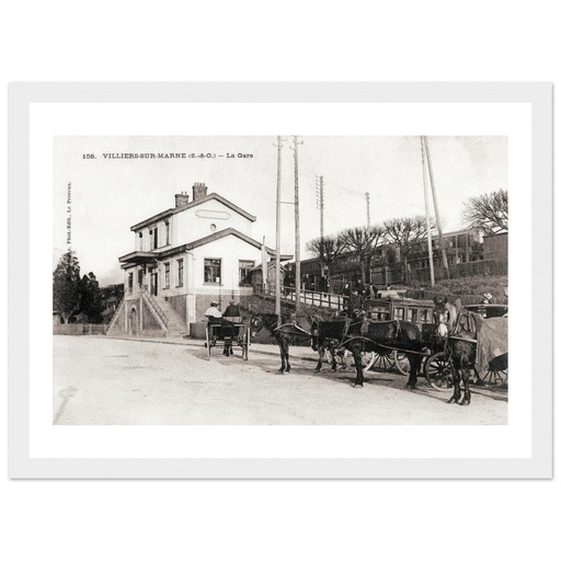 Villiers-sur-Marne (S-et-O) -La Gare