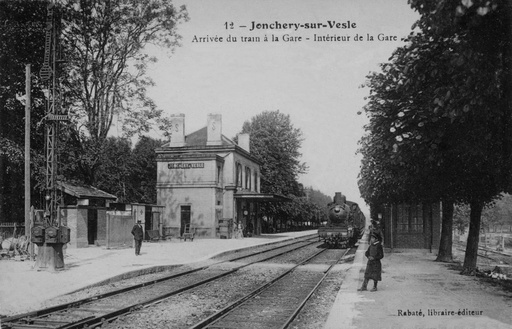 Jonchery-sur-Vesle - La gare