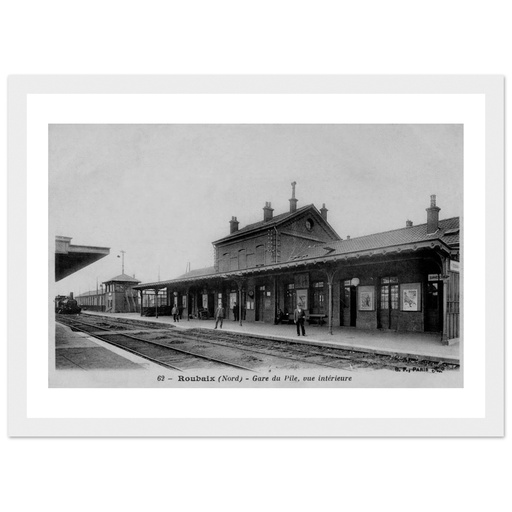 Roubaix - Gare du Pile vue interieure