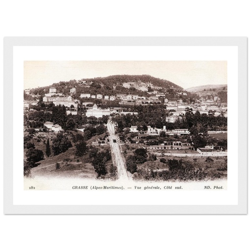 Grasse - Vue générale - Côté Sud