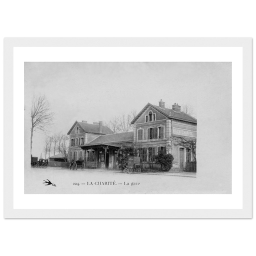 La Charite - Nievre - Place de la Gare