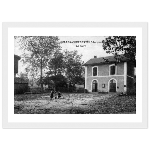 Salles-Courbaties - La Gare