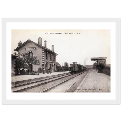 Saint-Maixent (Sarthe) - La Gare