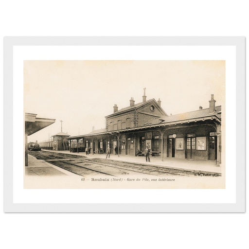 Roubaix - Gare du Pile, vue interieure