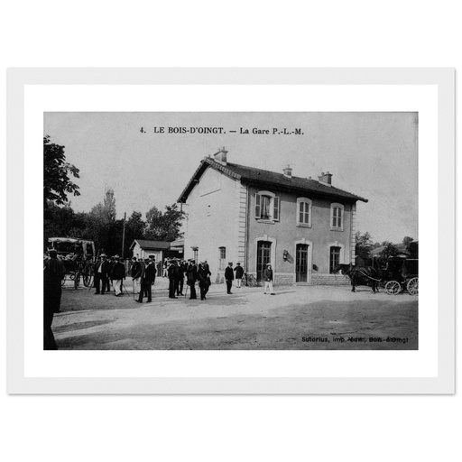 Le Bois-d'Oingt - La gare P.L.M