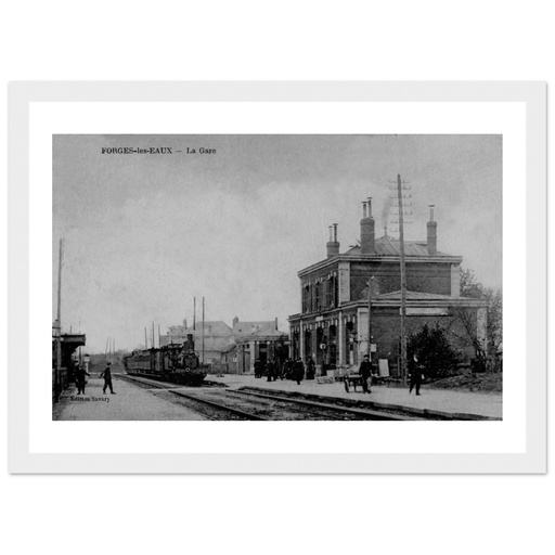 Forges-les-Eaux - Station Thermale - la gare