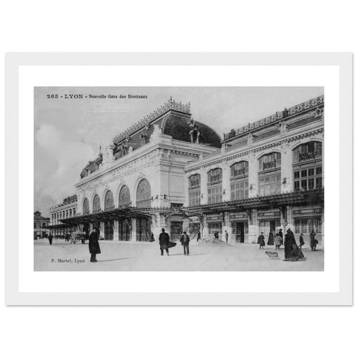 la Gare nouvelle des Brotteaux