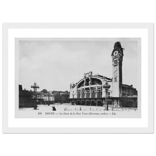 Rouen - gare de la  rue verte