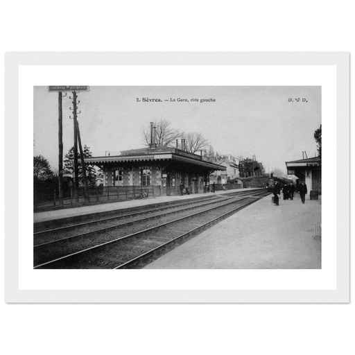 La gare de Sèvres, Ville-d'Avray - rive gauche