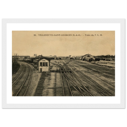 Villeneuve-Saint-Georges - Voie du PLM
