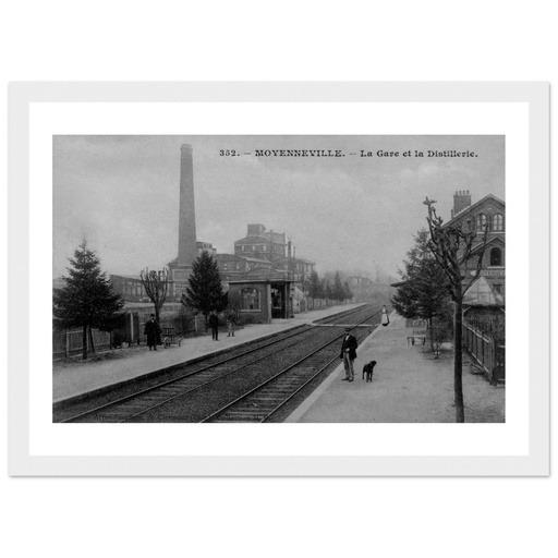 Moyenneville - La Gare et la Distillerie