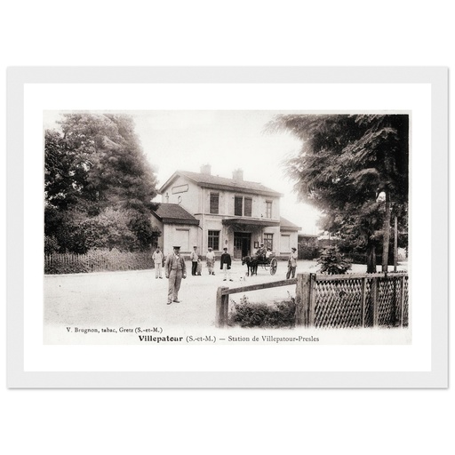 Villepatour (S-et-M) - Station de Villepatour-Presles