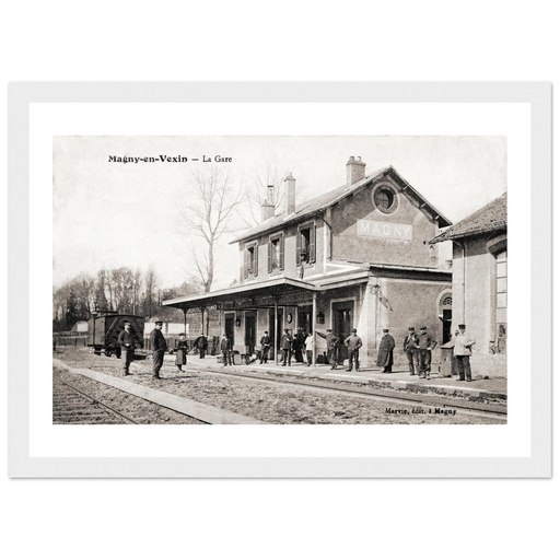 Magny en Vexin - La gare