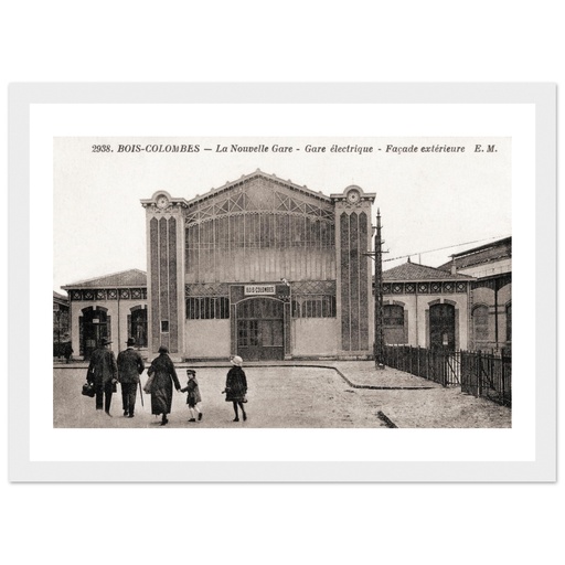 Bois Colombes - La nouvelle gare - Façade