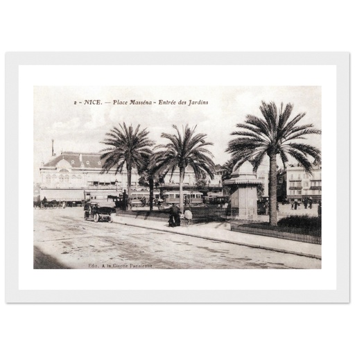 Nice - Place Mssena - Entree des Jardins