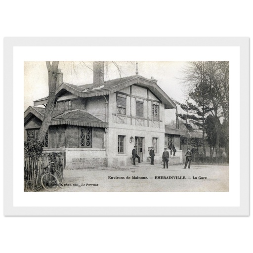 Emerainville - La Gare