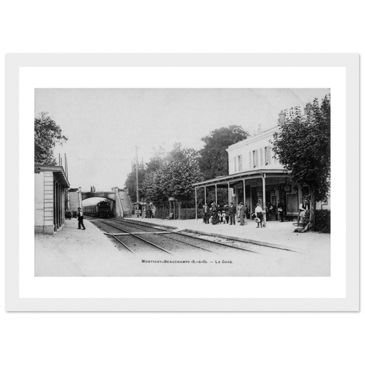 Montigny-Beauchamps (s et O) - La Gare