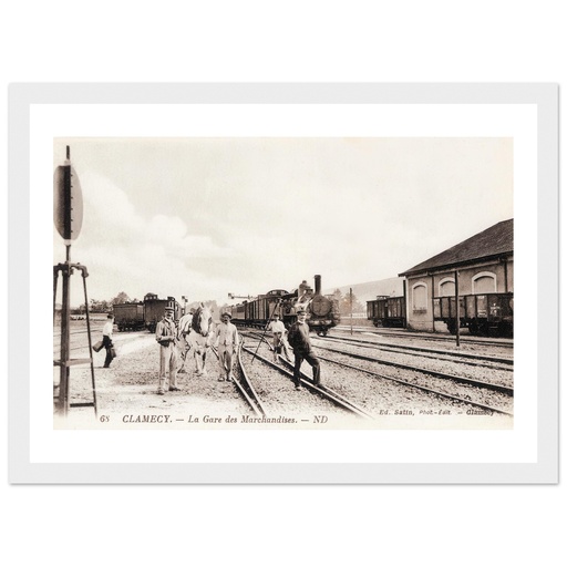 Clamecy - la gare des Marchandises
