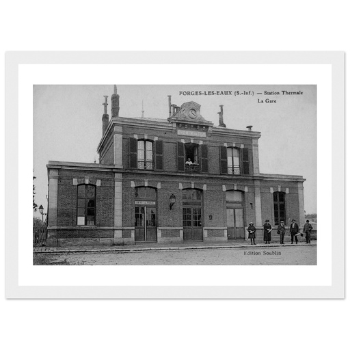 Forges-les-Eaux - Station thermale et la gare