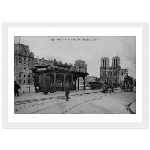 Paris - Interieur de la nouvelle gare d'Orleans, Quai d'Orsay