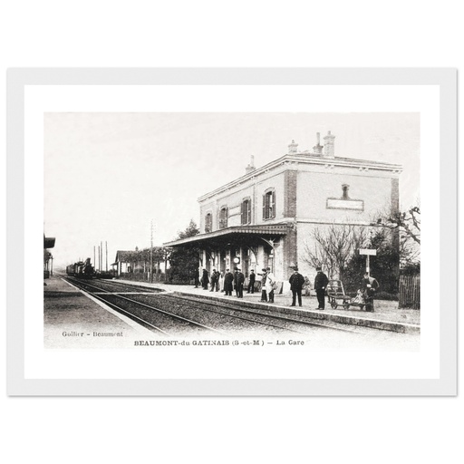 Beaumont du Gatinais - La Gare