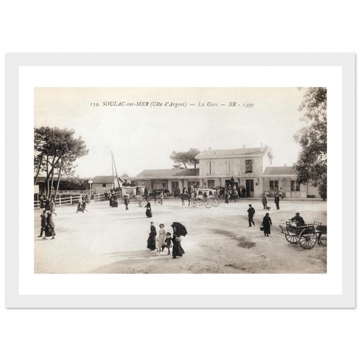 Soulac sur mer - La Gare
