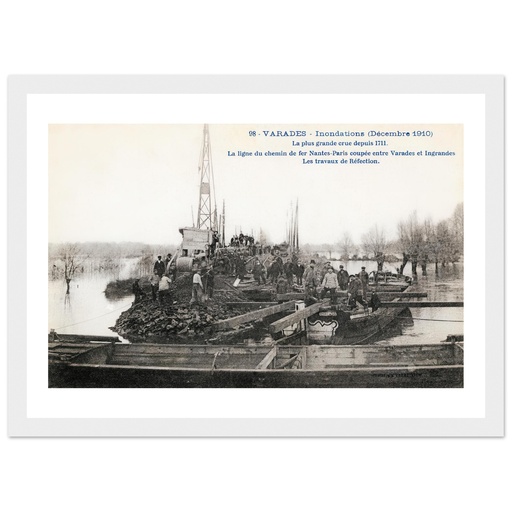 Varades - Inondations (decembre 1910)