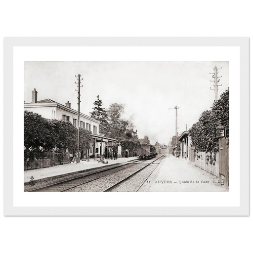 Auvers - Quai de la gare