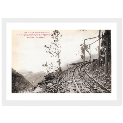 Luchon - Chemin de fer à Crémaillère de Superbagnère