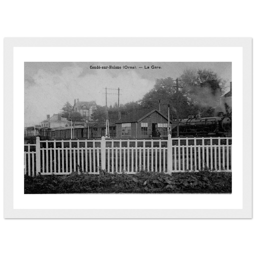 Conde sur Huisne - la Gare