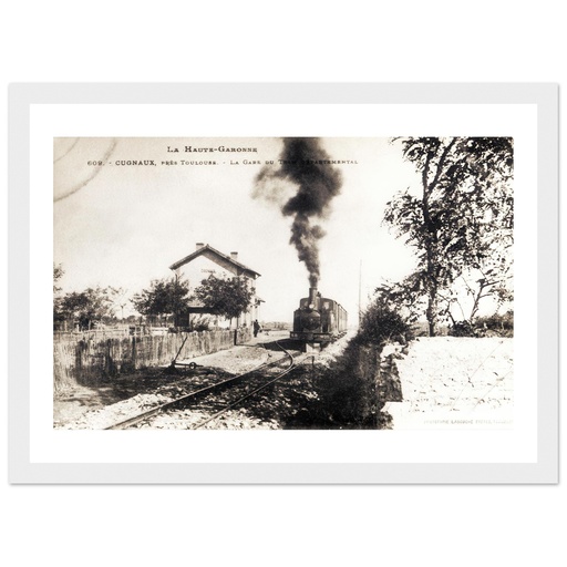 Cugnaux - la gare du train départemental