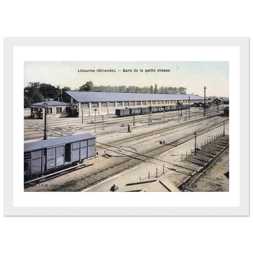 Libourne (Gironde) - Gare de la petite vitesse
