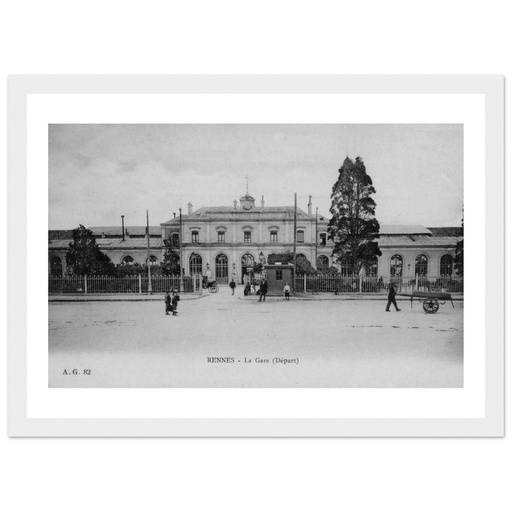 Rennes - Haute Marne - Champagne Ardenne - La Gare depart