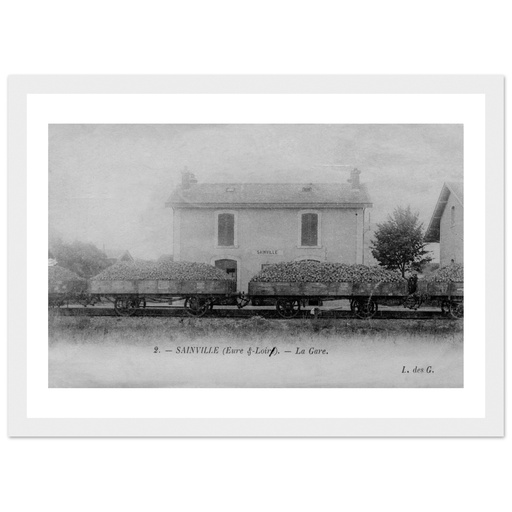 Sainville - La gare