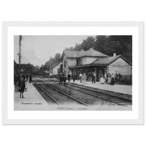 VIERZY - La Gare