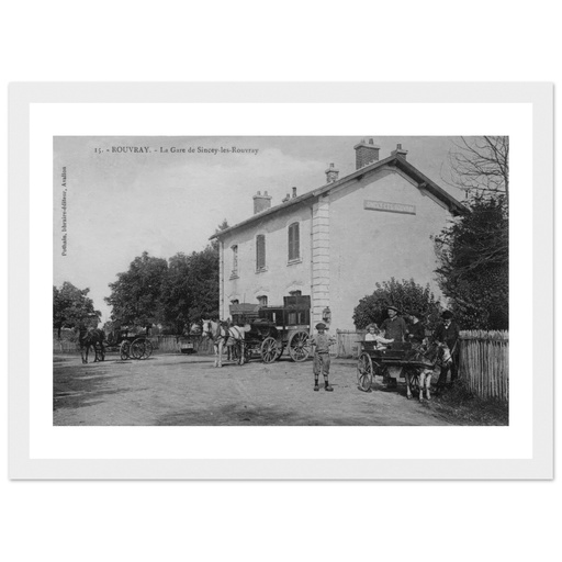 Rouvray - La Gare de Sincey-les-Rouvray
