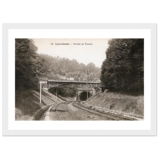 Louvecienne -Entree du tunnel